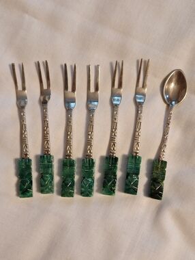 Mexico Serving Forks & Spoon